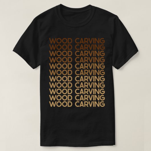 houtbewerking t-shirt (Design voorkant)