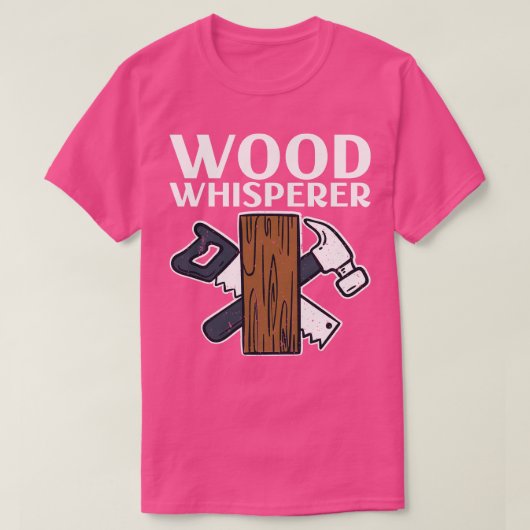 Houtbewerking T-shirt (Design voorkant)