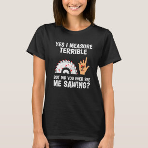 Houtbewerking Timmerman Timmervak T-shirt