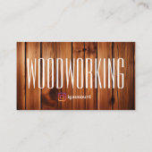 Houtbewerking Timmerwerk Diensten Zagerij Handymen Visitekaartje (Achterkant)
