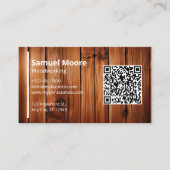 Houtbewerking Timmerwerk Diensten Zagerij Handymen Visitekaartje (Voorkant)