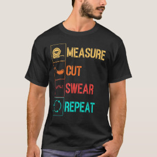 houtbewerkingscarpenter Lumberjack Sawmetal Carpen T-shirt