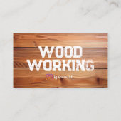 houtbewerkingsprofessional visitekaartje (Achterkant)