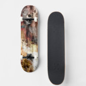 houtbloem Abstract art. 2 Skateboard (Voorkant)