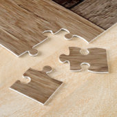 Houtblok Kunstpuzzel Legpuzzel (Zijkant)
