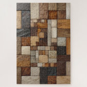 Houtblok Kunstpuzzel Legpuzzel (Verticaal)