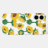 Houtblok Print Zonnebloem geel Case-Mate iPhone Case (Achterkant (horizontaal))