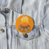 Houtblokken Ronde Button 7,6 Cm (In situ)
