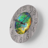 Houtboom van de Levensklok Ronde Klok (Hoek)