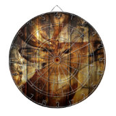 Houtbreiherten voor buitenshuis dartbord (Voorkant)