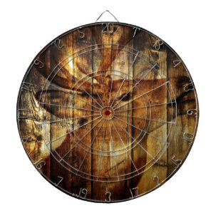 Houtbreiherten voor buitenshuis dartbord