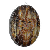 Houtbreiherten voor buitenshuis dartbord (Voorkant Links)