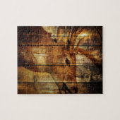 Houtbreiherten voor buitenshuis legpuzzel (Horizontaal)