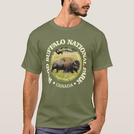Houtbuffel NP T-shirt (Voorkant)