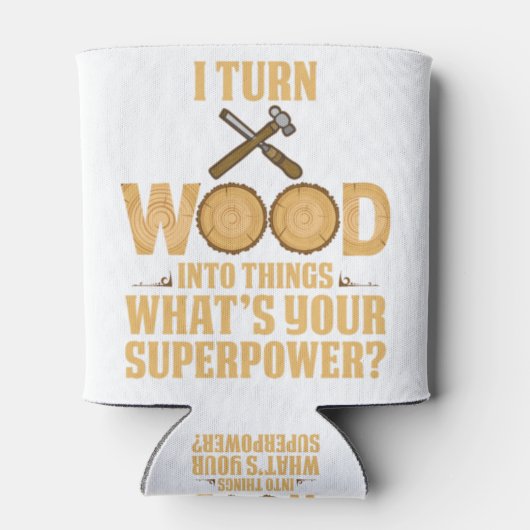 houtcarpenter joiner carpenter gift blikjeskoeler (Achterkant)