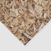 Houtchips Tissuepapier (Detail)