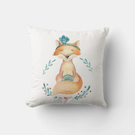 Houtdieren Fox Decorative Pillow Kussen