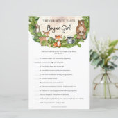 Houtdierentuin, houthakken Raad, jongen- of meisje (Staand voorkant)