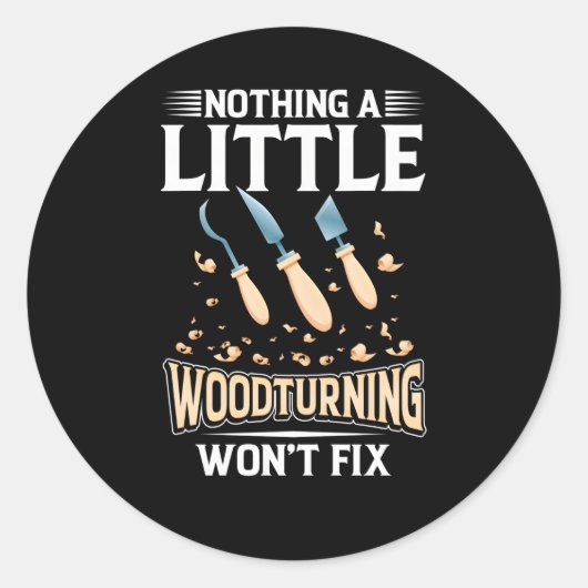 Houtdraaien Houtdraaibank Gereedschap Schuurpapier Ronde Sticker (Voorkant)