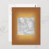 Houtdruk Briefkaart (Voorkant / Achterkant)