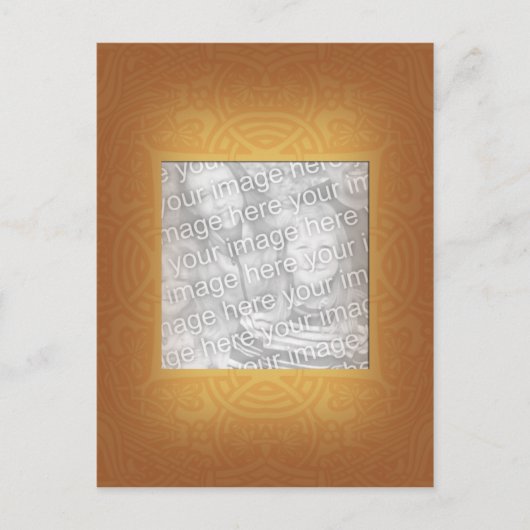 Houtdruk Briefkaart (Voorkant)