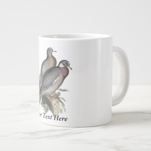 Houtduif Grote Koffiekop (Voorkant rechts)