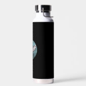 Houtduif Retro Waterfles (Links)