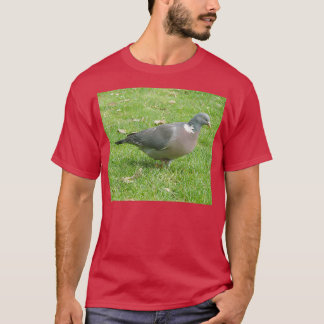 Houtduif vogel wild fotograferen portret t-shirt