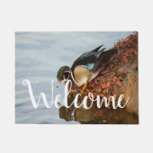 Houteend aan de wal deurmat (Voorkant)