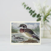 houteend briefkaart (Staand voorkant)