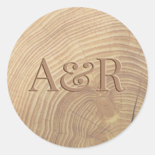 Houteffect Sticker monogram,