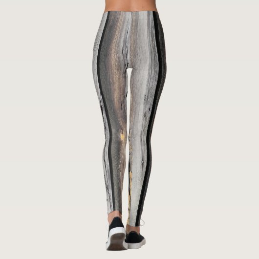 houtelegante leggings gekleurd als feestelijk mode (Achterkant)