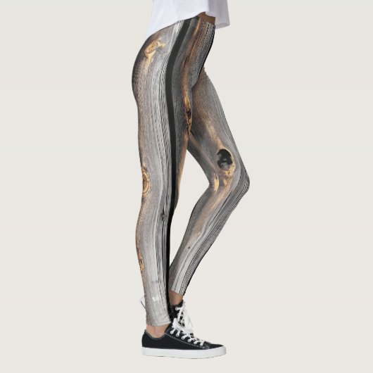 houtelegante leggings gekleurd als feestelijk mode (Rechts)