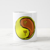 Houten Aap Grote Koffiekop (Voorkant)