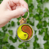 Houten Aap Sleutelhanger (Hand)