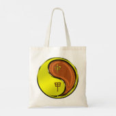 Houten Aap Tote Bag (Achterkant)