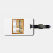  Houten Abacus Classic Tellen Tool Bagagelabel (Achterkant horizontaal)
