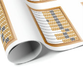 Houten Abacus Classic Tellen Tool Cadeaupapier (Rol Hoek)