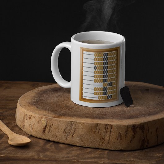  Houten Abacus Classic Tellen Tool Koffiemok