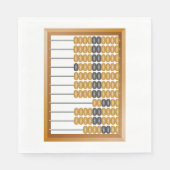 Houten Abacus Classic Tellen Tool Servet (Voorkant)