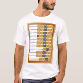  Houten Abacus Classic Tellen Tool T-shirt (Voorkant)