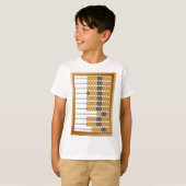  Houten Abacus Classic Tellen Tool T-shirt (Voorkant volledig)