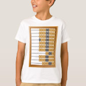 Houten Abacus Classic Tellen Tool T-shirt (Voorkant)