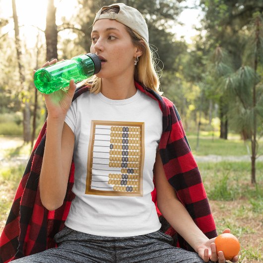  Houten Abacus Classic Tellen Tool T-shirt