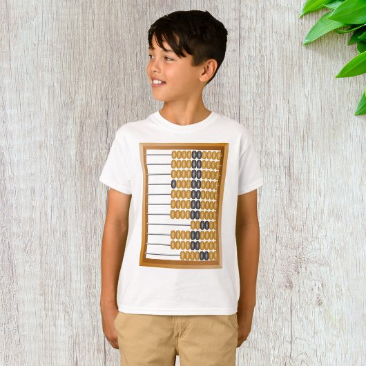  Houten Abacus Classic Tellen Tool T-shirt