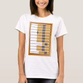  Houten Abacus Classic Tellen Tool T-shirt (Voorkant)
