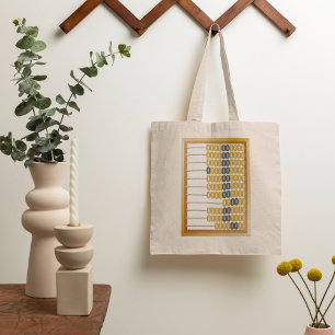  Houten Abacus Classic Tellen Tool Tote Bag