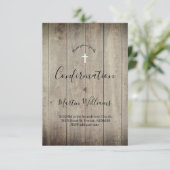 houten achtergrond Bevestiging Kaart (Staand voorkant)