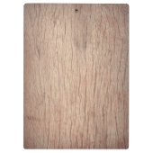 Houten Achtergrond Modern Elegant Klembord (Achterkant)