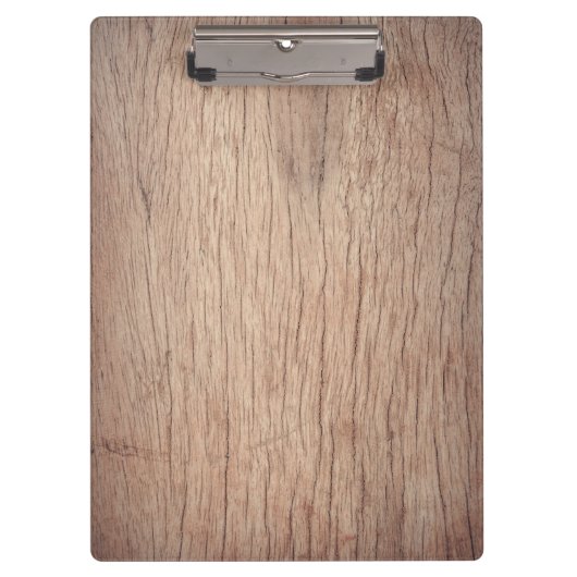 Houten Achtergrond Modern Elegant Klembord (Voorkant)